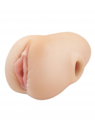 Телесный мастурбатор-вагина Pussy Pounder Squeeze Stroker - Pipedream - в Обнинске купить с доставкой