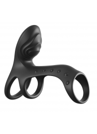 Черная насадка на пенис Ultimate Couples Cage Pro - Pipedream - в Обнинске купить с доставкой