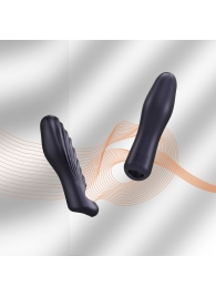 Сливовая силиконовая насадка на пенис с подхватом Manwan Ryzer - Manwan - в Обнинске купить с доставкой