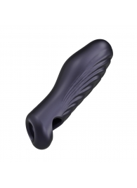 Сливовая силиконовая насадка на пенис с подхватом Manwan Ryzer - Manwan - в Обнинске купить с доставкой