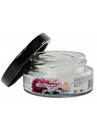 Массажная свеча «Цветущий пион» - 50 мл. - SGAN - купить с доставкой в Обнинске