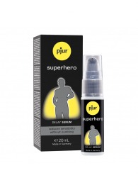 Пролонгатор-сыворотка pjur Superhero Delay Serum - 20 мл. - Pjur - купить с доставкой в Обнинске