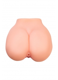 Реалистичный мастурбатор в форме попки с 2 любовными входами - No Name - в Обнинске купить с доставкой