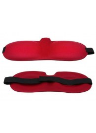 Красная глухая маска на резинке - Sitabella - купить с доставкой в Обнинске