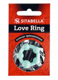 Цветное эрекционное кольцо с 5 бусинами Love Ring - Sitabella - в Обнинске купить с доставкой