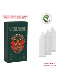 Презервативы YOKIRO Mix - 12 шт. - Sitabella - купить с доставкой в Обнинске