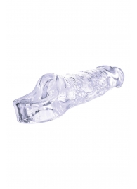 Прозрачная насадка-удлинитель Length Enhancer с подхватом - 16 см. - NMC - в Обнинске купить с доставкой