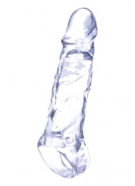 Прозрачная насадка-удлинитель Length Enhancer с подхватом - 16 см. - NMC - в Обнинске купить с доставкой