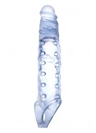 Прозрачная насадка-удлинитель Length Enhancer с подхватом - 27 см. - NMC - в Обнинске купить с доставкой