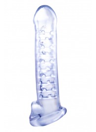 Прозрачная насадка-удлинитель Stretchy Touch - 18 см. - NMC - в Обнинске купить с доставкой