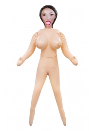 Телесная надувная секс-кукла с пышным бюстом - NMC - в Обнинске купить с доставкой