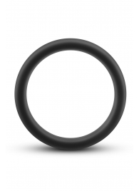 Черное эрекционное кольцо Silicone Go Pro Cock Ring - Blush Novelties - в Обнинске купить с доставкой