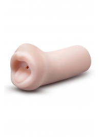 Телесный мастурбатор-ротик Candi - Blush Novelties - в Обнинске купить с доставкой