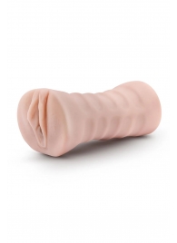 Телесный мастурбатор-вагина Ayumi с вибрацией - Blush Novelties - в Обнинске купить с доставкой