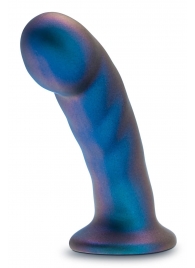 Синяя насадка-фаллоимитатор Rebellion 5.75 Inch Pegging Dildo - 14,6 см. - Blush Novelties - купить с доставкой в Обнинске