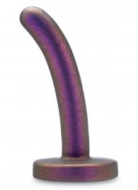 Фиолетовая насадка с гладкой поверхностью Surrender 4.75 Inch Beginner Pegging Dildo - 12 см. - Blush Novelties - купить с доставкой в Обнинске