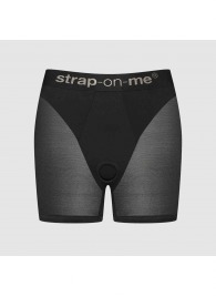 Трусики-шорты для фиксации насадок Strap-on-me Harness Lingerie Halo - size S - Strap-on-me - купить с доставкой в Обнинске