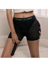 Трусики-шорты для фиксации насадок Strap-on-me Harness Lingerie Halo - size XL - Strap-on-me - купить с доставкой в Обнинске