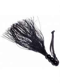 Черная силиконовая плетка - 25,4 см. - Boys of Toys - купить с доставкой в Обнинске