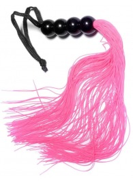 Розовая силиконовая плеть - 35,5 см. - Boys of Toys - купить с доставкой в Обнинске