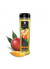 Массажное масло для тела Luscious Mango с ароматом манго - 240 мл. - Shunga - купить с доставкой в Обнинске