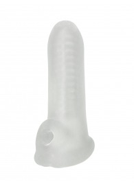 Белый фаллоудлинитель Striker - 13,5 см. - Lola Games - в Обнинске купить с доставкой