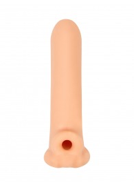 Телесный фаллоудлинитель Titan - 16,5 см. - Lola Games - в Обнинске купить с доставкой