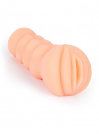 Телесный мастурбатор-вагина с эрекционными кольцами в комплекте - Sexy Girl - в Обнинске купить с доставкой