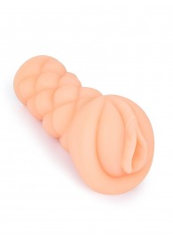 Телесный мастурбатор-вагина с вибропулей и эрекционными кольцами в комплекте - Sexy Girl - в Обнинске купить с доставкой