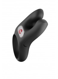 Черное эрекционное виброкольцо Nos - Fun Factory - в Обнинске купить с доставкой