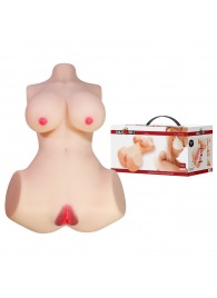 Мастурбатор-торс Aveline с 2 любовными тоннелями - Baile - в Обнинске купить с доставкой