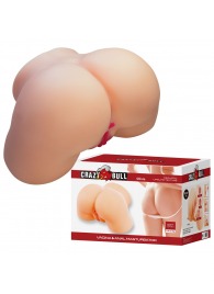 Телесный мастурбатор с 2 любовными отверстиями Olivia - Baile - в Обнинске купить с доставкой