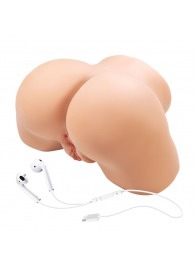 Телесный мастурбатор Olivia с 2 любовными отверстиями - Baile - в Обнинске купить с доставкой