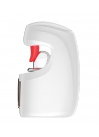 Белый мастурбатор с язычком и возвратно-поступательными движениями - Secwell - в Обнинске купить с доставкой