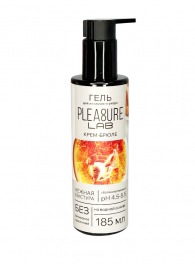 Съедобный лубрикант на водной основе Pleasure Lab с ароматом крем-брюле - 185 мл. - Pleasure Lab - купить с доставкой в Обнинске