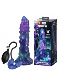 Фиолетовый яйцеродящий фаллоимитатор Duskwalker Sentinal на присоске - 22,4 см. - Baile - купить с доставкой в Обнинске