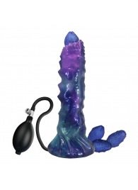 Фиолетовый яйцеродящий фаллоимитатор Duskwalker Sentinal на присоске - 22,4 см. - Baile - купить с доставкой в Обнинске