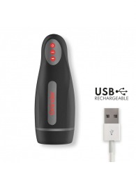 Черный автоматический мастурбатор с управлением через приложение - Oninder - в Обнинске купить с доставкой