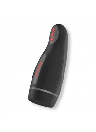 Черный автоматический мастурбатор с управлением через приложение - Oninder - в Обнинске купить с доставкой