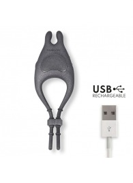 Черное эрекционное виброкольцо с управлением через приложение - Oninder - в Обнинске купить с доставкой