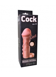 Фаллоудлинитель с кольцом COCK size M - 15 см. - LOVETOY (А-Полимер) - в Обнинске купить с доставкой