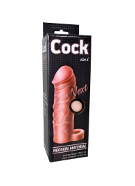 Фаллоудлинитель с кольцом COCK size L - 16,5 см. - LOVETOY (А-Полимер) - в Обнинске купить с доставкой