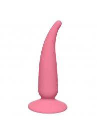 Розовая анальная пробка P-spot Teazer Pink - 12,2 см. - Lola Games - в Обнинске купить с доставкой