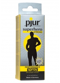 Спрей-пролонгатор длительного действия pjur SUPERHERO Strong Spray - 20 мл. - Pjur - купить с доставкой в Обнинске