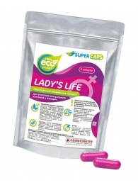 Возбуждающие капсулы Ladys Life - 2 капсулы (0,35 гр.) - SuperCaps - купить с доставкой в Обнинске