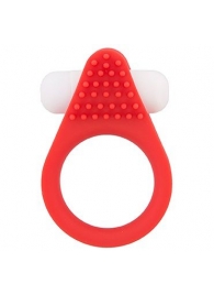 Красное эрекционное кольцо LIT-UP SILICONE STIMU RING 1 RED - Dream Toys - в Обнинске купить с доставкой