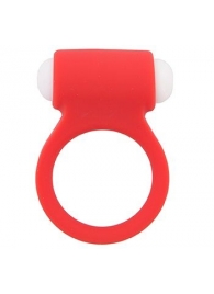 Красное эрекционное виброкольцо LIT-UP SILICONE STIMU RING 3 RED - Dream Toys - в Обнинске купить с доставкой