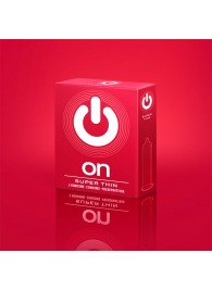 Супертонкие презервативы ON) Super Thin - 3 шт. - ON) - купить с доставкой в Обнинске