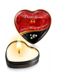 Массажная свеча с ароматом бубль-гума Bougie Massage Candle - 35 мл. - Plaisir Secret - купить с доставкой в Обнинске