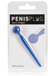 Синий уретральный стимулятор Penis Plug - 9,6 см. - Orion - купить с доставкой в Обнинске